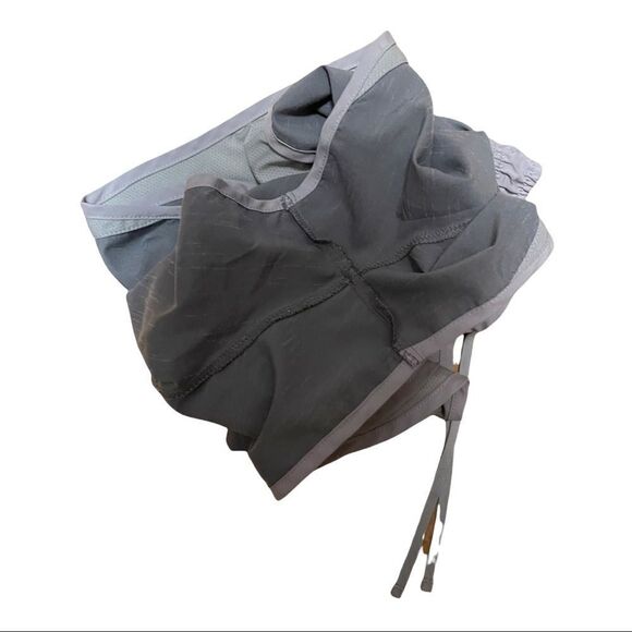 Nike Athletic Striped Running Shorts Grey Small - Picture 9 of 17